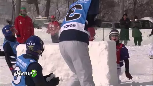 Yukigassen, un sport d&#039;hiver japonais - Wazup, une émission Gulli !