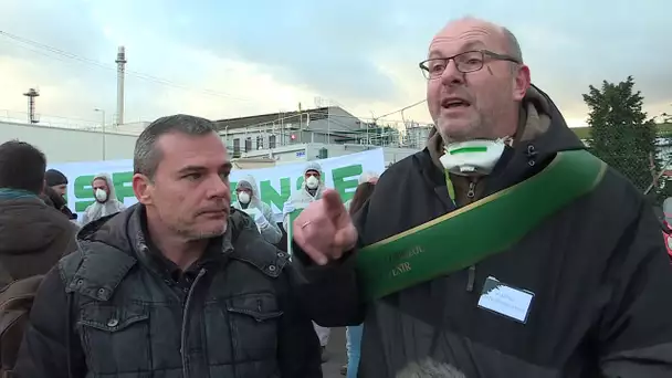 ITW Christophe Holleville, secrétaire union des victimes de Lubrizol