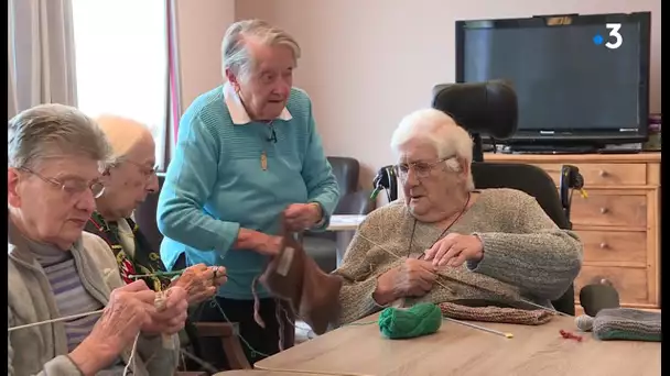 INSOLITE. Marraine, 100 ans, bénévole dans un Ehpad à Aurillac