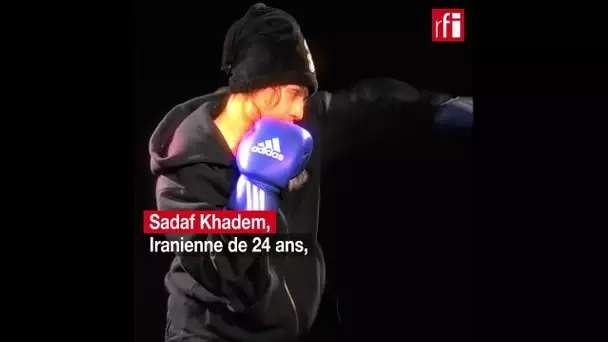 Elle boxe, et bien ! Sadaf Khadem est la première Iranienne à participer à un combat officiel