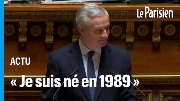 Le Maire prononce le discours d'Attal mot pour mot au Sénat, qui explose de rire