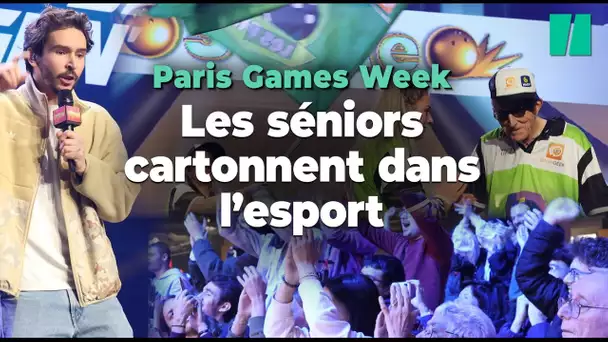 Ces séniors ont enflammé la Paris Games Week en jouant à la Wii
