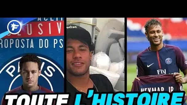 Chronologie de l’hallucinant transfert de Neymar au PSG