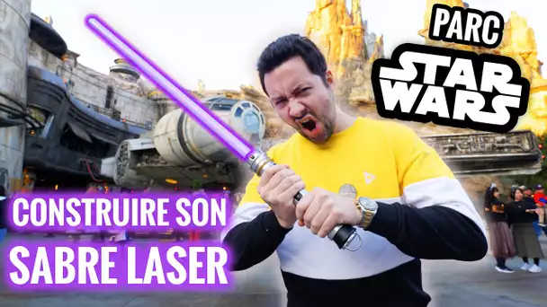 Faire son Sabre Laser à 200€ au Nouveau Parc Star Wars !