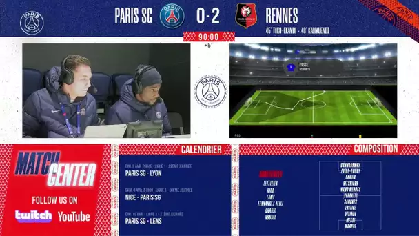 Paris Saint-Germain - Stade Rennais FC | KICK-OFF & Match Center