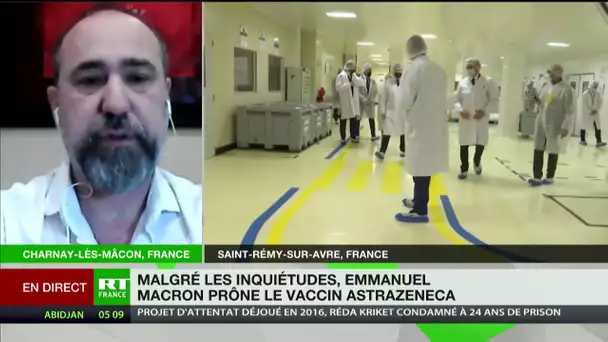 Macron recommande le vaccin AstraZeneca : «On nous annonce des choses complétement contradictoires»