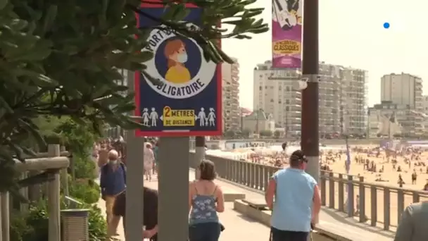 Vendée : port du masque obligatoire sur le littoral