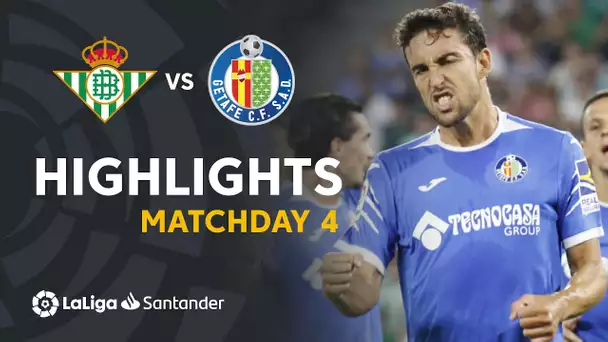 Highlights Real Betis vs Getafe CF (1-1)