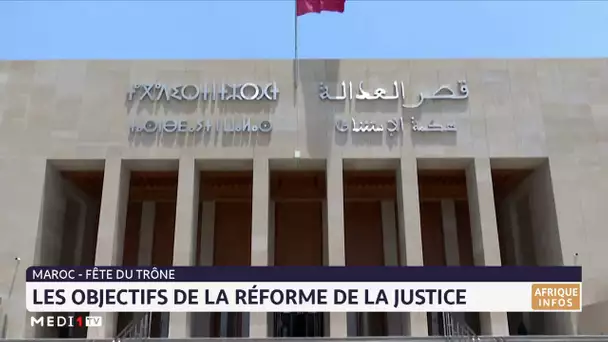 Fête du Trône: Les objectifs de la réforme de la justice