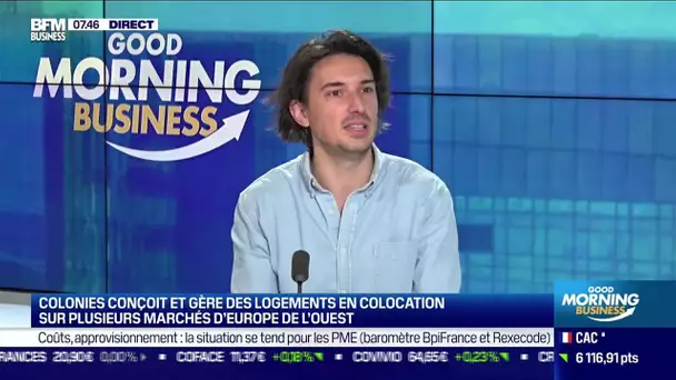 Alexandre Martin (Colonies): Le fonds américain Ares soutient Colonies dans son développement