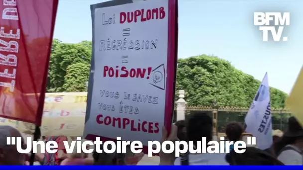 La pétition anti-loi Duplomb dépasse les 800.000 signatures sur le site de l'Assemblée nationale