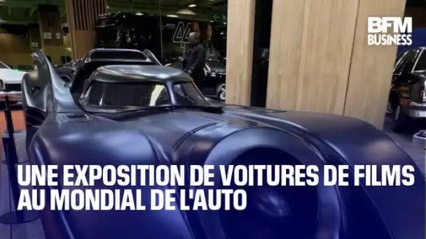 Une exposition de voitures de films au Mondial de l'Auto 🚓🎬