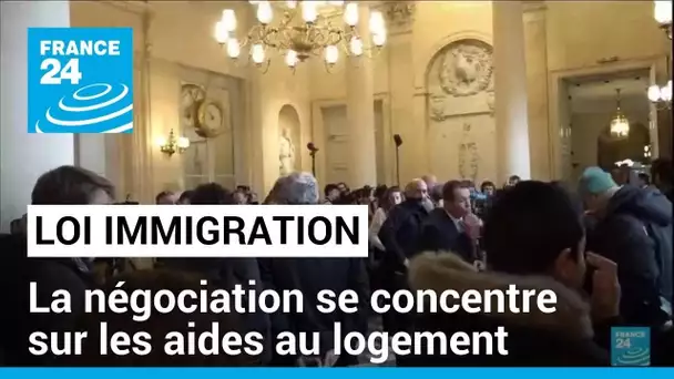 Projet de loi immigration : la négociation se concentre sur les aides au logement • FRANCE 24