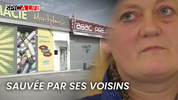 Sauvée par ses voisins, elle échappe au pire