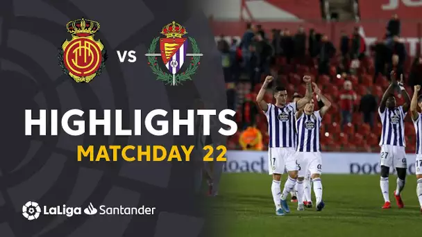 Highlights RCD Mallorca vs Real Valladolid (0-1)