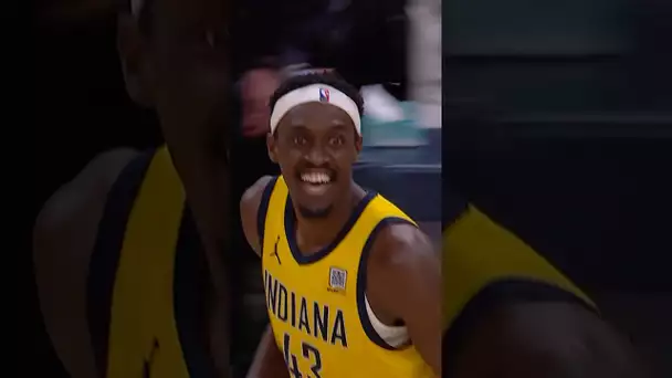 Siakam with the BIG TRIPLE!