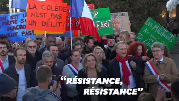 Au procès Mélenchon, la France insoumise débarque en force