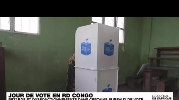 RD CONGO : Retards et dysfonctionnements dans certains bureaux de vote • FRANCE 24