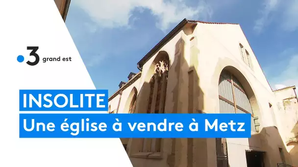 Insolite : Une église du XIVème siècle à vendre à Metz