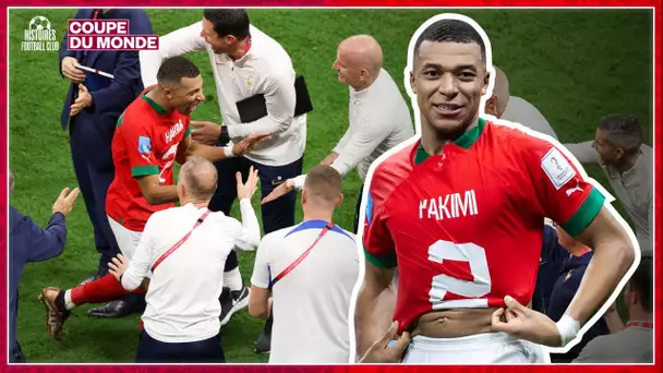Pourquoi Kylian Mbappé a-t-il célébré avec le maillot du Maroc ?