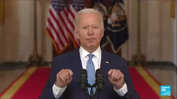 "C'était le départ ou l'escalade" militaire : Joe Biden explique le retrait américain d'Afghan...
