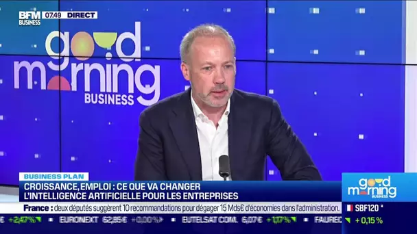 Matthieu Courtecuisse (Syntec) : Croissance et emploi, ce que va changer l'IA pour les entreprises