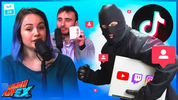 Le VOL de CONTENU sur TikTok | LE LUNCHPLAY EX #289