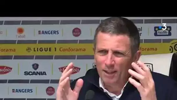 Racing de Strasbourg : Thierry Laurey recadre un journaliste sur la "possession du ballon"