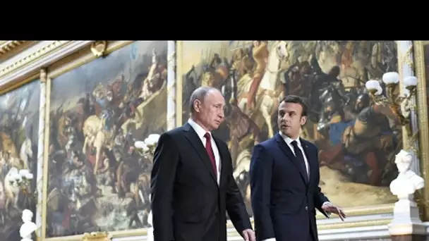 REPLAY - Emmanuel Macron et Vladimir Poutine au Château de Versailles