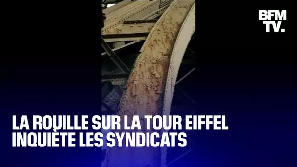 Tour Eiffel: les syndicats des salariés dénoncent “un état de dégradation avancé”