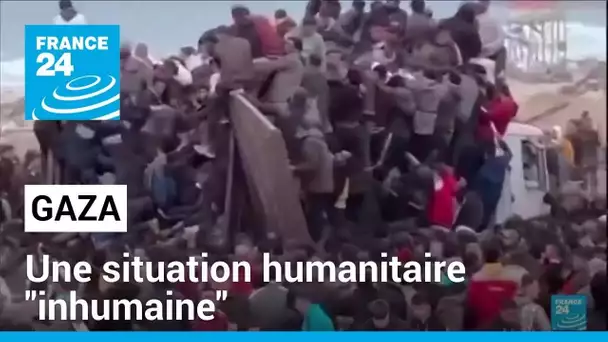 A Gaza, une situation humanitaire "inhumaine", selon l'OMS • FRANCE 24