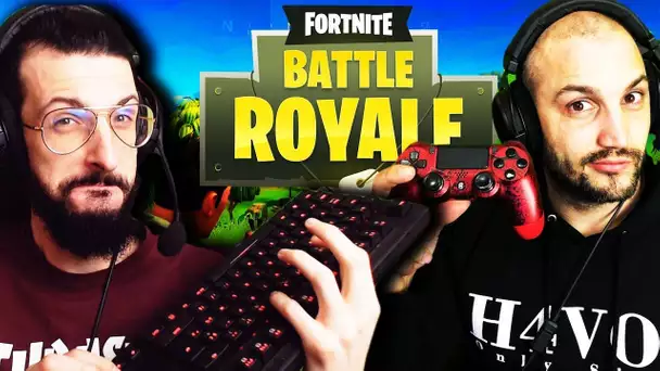 JOUEURS PC  VS JOUEURS CONSOLE SUR FORTNITE ! (SACKZI)