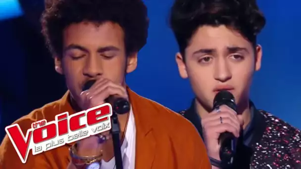 Saez – Jeune et con | Axel Adou VS Antoine Conde | The Voice France 2016 | Battle
