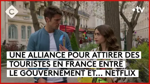 Comment Netflix booste le tourisme en France - La Story - C à Vous - 02/02/2024