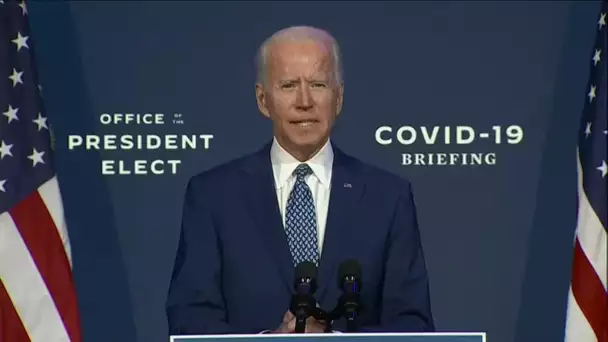Replay - Joe Biden sur la lutte contre la Covid-19 aux États-Unis : "cet hiver sera terrible"