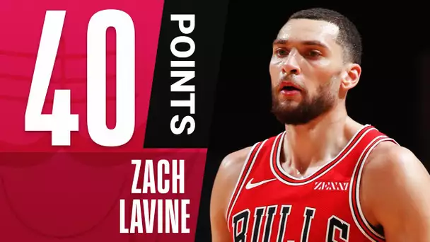 Zach LaVine Drops 40 PTS & 7 3PM In Bulls W!