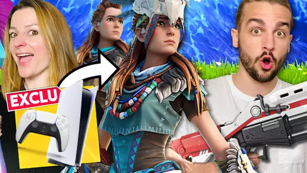 ON ACHETE LE NOUVEAU SKIN ALOY ET ON DEBLOQUE SON SKIN EXCLUSIF PS5 ! | FORTNITE DUO