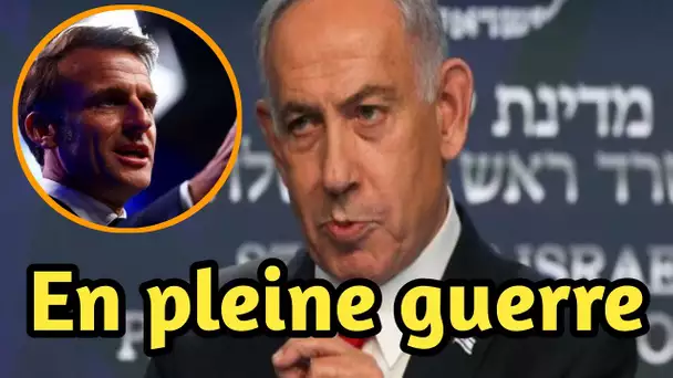Guerre à Gaza :la réaction de Netanyahou à l’annonce de Macron sur la reconnaissance de la Palestine