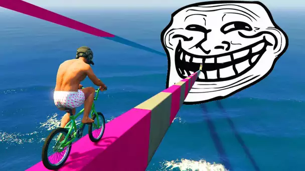 LA PIRE COURSE TROLL DE GTA 5 ! (On rage quitte?!)