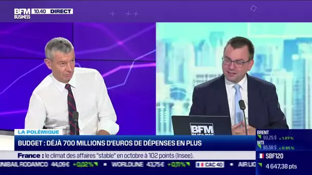 Nicolas Doze : Déjà 700 millions d'euros de dépense en plus dans le budget