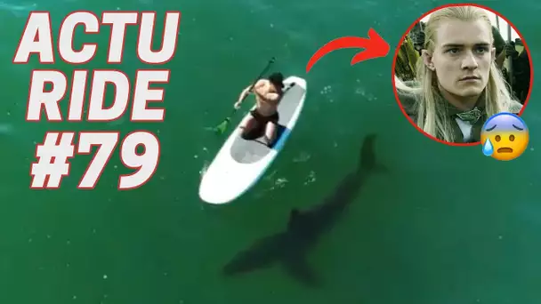 ACTU RIDE #79 : La grosse frayeur d'ORLANDO BLOOM avec un REQUIN, un trick monstrueux en FMX !