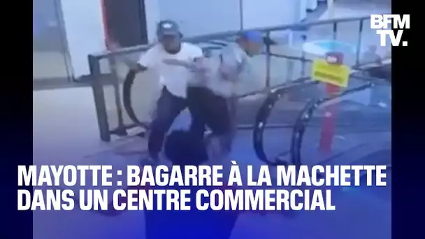 Mayotte: une violente bagarre à la machette éclate dans un centre commercial