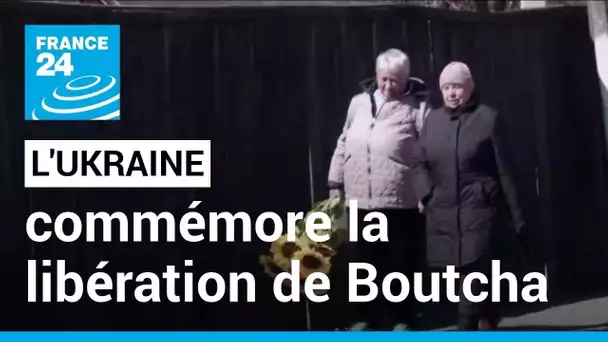 Un an après, l'Ukraine commémore la libération de Boutcha • FRANCE 24