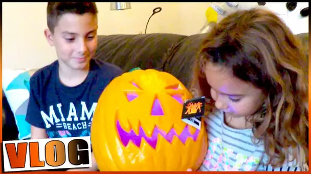 HALLOWEEN HAUL #2 ou quand le papa me pique la caméra de vlog / VLOGTOBER