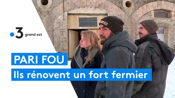 Changement de vie : ils se lancent dans la rénovation d'un fort après le confinement