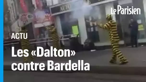 Le venue de Jordan Bardella à Lyon perturbée par des tirs de feu d'artifice, un «Dalton» interpe