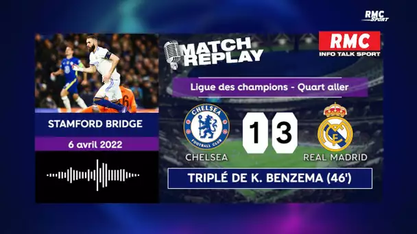 Chelsea 1-3 Real Madrid : Le goal replay RMC avec le triplé de Karim Benzema