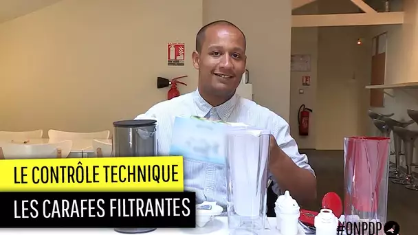 Contrôle technique : les carafes filtrantes