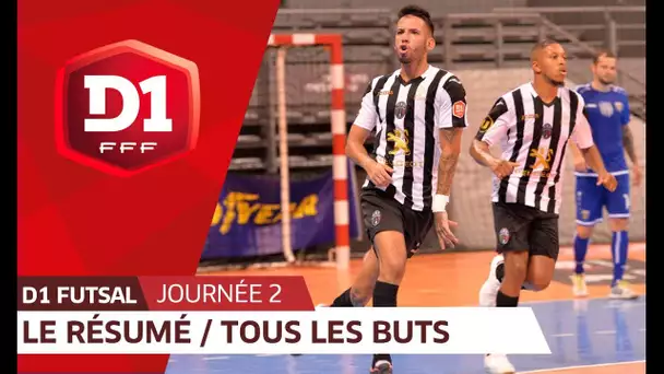 D1 Futsal,  journée 2 : Tous les buts I FFF 2019-2020