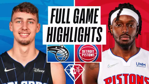 MAGIC at PISTONS | FULL GAME HIGHLIGHTS | October 30, 2021